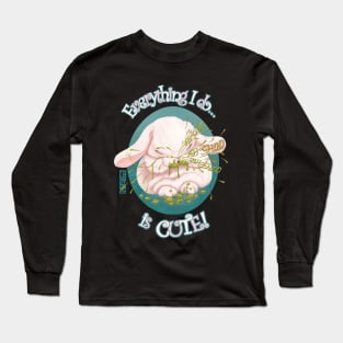 Disgustingly Cute Bunny T Shirt Long Sleeve T-Shirt